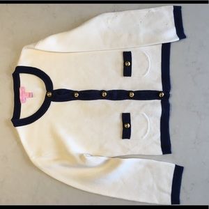 Lilly Pulitzer sweater button jacket